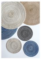 6pcs Tapetes Redondos Para Mesa Hechos De Lino Ecológico Antideslizantes Para Comedor Y Café Decoración De Cocina Almohadillas Para Tazas Y Vajilla - details 2