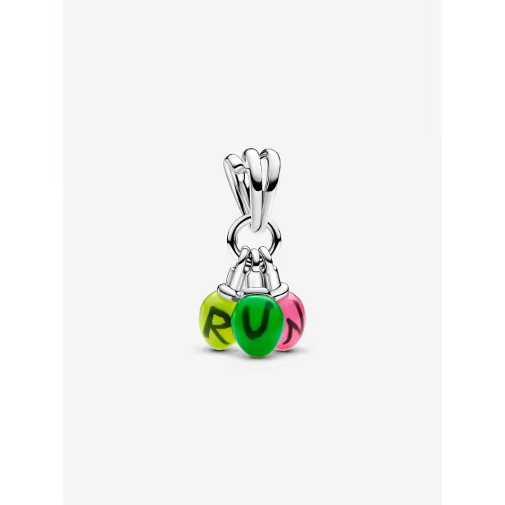 Pandora - Stranger Things - Charm de Demogorgon móvil - Plata de ley - 1