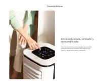 CREATE - Aire Acondicionado Portátil 3 en 1 WiFi 9000 BTU - Deshumidificador - Cobertura hasta 25 m2 - SILKAIR CONNECT - details 1