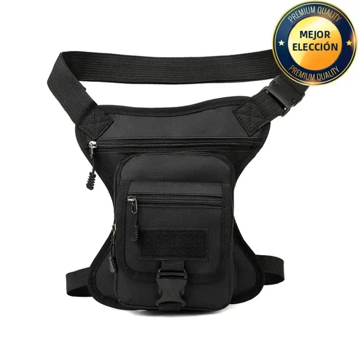 Nueva Bolsa De Pierna Para Motocicleta Impermeable Y De Camuflaje Multifuncional Para Viajes Y Senderismo Bolsa De Cintura Portátil - 1