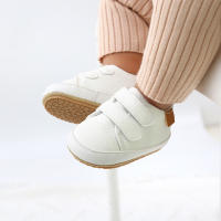 Zapatillas De Cuero Para Bebé Niño Y Niña Antideslizantes Primera Caminata Mocasines Infantiles Multicolor Suela De Goma Recién Nacidos - details 9