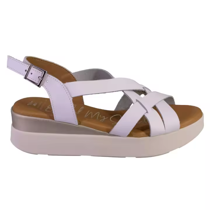 OH MY SANDALS 5418-2478 Sandalias de mujer blanco 524 - 1