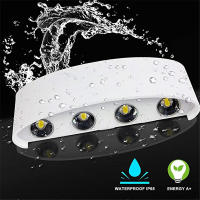 Lámpara De Pared LED Impermeable 2W 6W 8W Para Exterior Iluminación De Jardín Porche Baño Dormitorio Sala De Estar AC85-265V Moderno - details 4