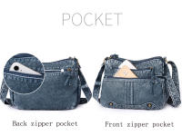 Bolso De Hombro De Lujo Para Mujer Con Varios Bolsillos PU Suave Bolso Cruzado Vintage Bolsa De Compras Con Solapa - details 3