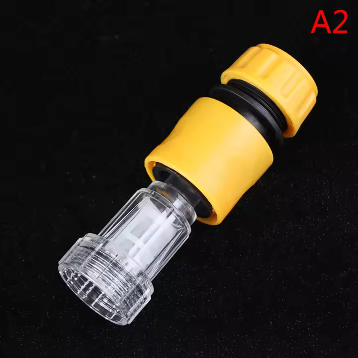 1PC Conector De Agua Para Máquina De Limpieza a Alta Presión Karcher Compatible Con Modelos K2 K4 K5 Conexión Filtro De Agua - 1