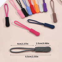10PCS Extensión De Cremallera Cuerda De Puller Para Bolsas Y Exteriores Clip De Cerradura De Zíper Resistentes Al Agua - details 2