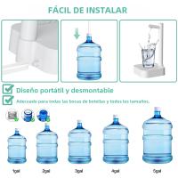 Bomba De Agua Eléctrica Automática Para Botella De 19 Litros T30 Recargable Dispensador De Agua De Escritorio Portátil Material Plástico - details 5
