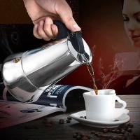 Italian coffee maker 12 cups in stainless steel compatible with all types of heat 12 cups - details 2
