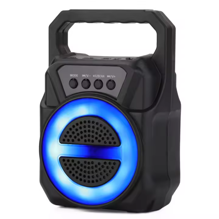 Altavoz portátil TWS Wireless, luces LED, potencia: 5W. GO-ROCK GR-66 - 1