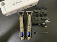 T9 Dragon Y Fénix Cortadora Eléctrica Profesional Para El Hogar Y Coche Con Tres a Cinco Longitudes Diferentes Carga Rápida Y Batería Duradera Para Cabeza Y Barba - details 6