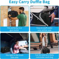 Bolsa de Lona Pequeña para Levar Mini Bolsa de Lona Ligera para Viajes, Gimnasio, - details 0