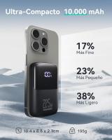 Banco de energía, mini batería externa de 10000 mAh y 22,5 W, carga rápida, USB C PD3.0 QC4.0, cargador portátil para iPhone 15, 14, 13, 12 Pro, Samsung S22, S21, Xiaomi, Huawei, iPad y tableta - details 0