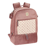 Safta Mochila Maternidad MUM Marsala 2024 Rosa Empolvado - Adaptable a Carrito de Bebé - Resistente 2 Años - details 0