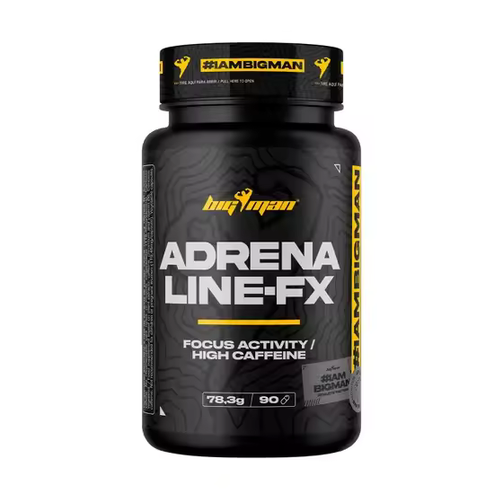 Bigman ADRENALINE FX 90 CAPS - Estimulante para Entrenamientos Intensos - 1