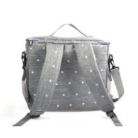 Bolsa de almacenamiento universal para cochecito de 14,6x12,2x7,5 pulgadas, Bolsa Grande impermeable para pañales de Bebe, 4 maneras de LeVar La mopila (GRIS) - details 6