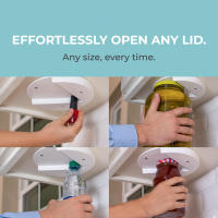 Abrigo De Botella Multifuncional 1pc Aparato De Cocina Con Abrebotellas Y Abrepatatas Para Armario Bajo Herramienta Eco-amigable De Acero Inoxidable - details 1