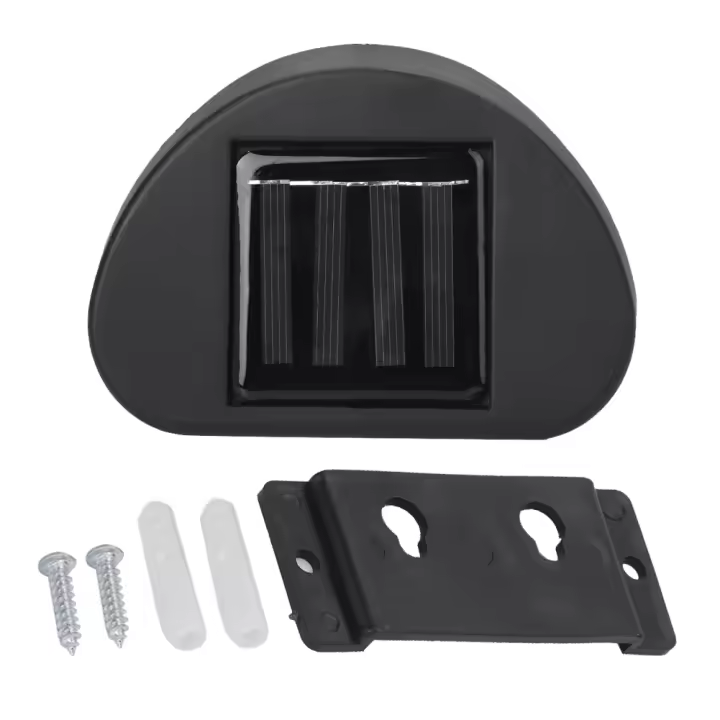 Lámpara de luz solar LED para valla, luz solar de pared, luz de jardín, batería incorporada - 1