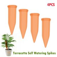 4PCS Pitones De Terracota Autoidal Para Jardín De Casa Dispositivo De Riego Automático Palos De Riego Por Drip Para Vacaciones - details 0