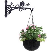 Gift de Hierro, soporte para plantas de Farol, colgador de Plantas para Exterior, - details 1