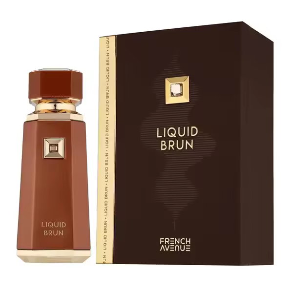 French Avenue Liquid Brun Eau De Parfum 100ml Perfume Árabe Hombre Elegante Intenso Duradero Exclusivo Original Versátil Fragancias Y Colonias De Hombre Liquid Brun Perfume French Avenue Regalo Genial - 1