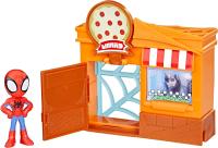 Marvel Spidey y sus increíbles amigos City Blocks Spidey Pizza Parlor Hasbro F8360 - details 1