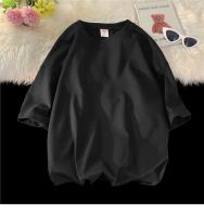 Camiseta De Algodón Para Hombre De 7.4 Oz 210gsm Color Sólido Oversized Con Mangas Cortas Estilo Casual Para El Verano Disponible Hasta 5XL - details 31