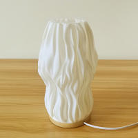 Lámpara De Escritorio Estilo Crema Francesa 3D Lámpara De Ambiente Para Dormitorio Estudio Café Luz De Lectura LED Sin Baterías - details 7