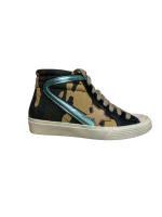 Zapatilla bota estrella mujer golden - details 2