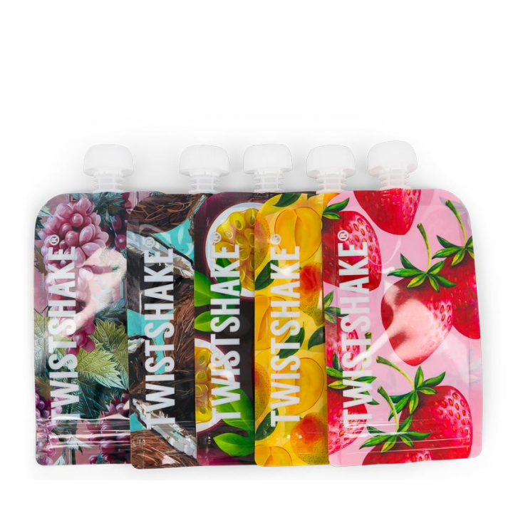 Bolsas térmicas TWISTSHAKE Twistshake 5x Squeeze Bag 220ml