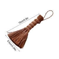 Cepillo De Mano Para Limpieza Manual Eco-amigable Fibra De Palma Para Lavado De Vajilla Y Despensa Herramienta De Aspiradora De Oficina Con Correa Color Aleatorio - details 5