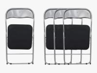 Pack 6 Sillas Plegables Acolchadas Basic 44x46x79cm 7house - details 3