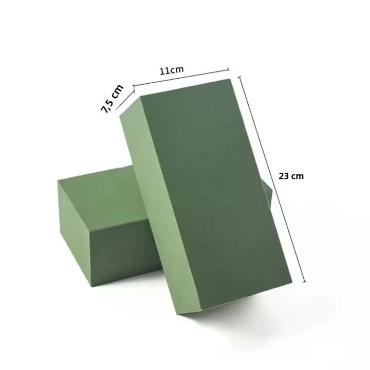 1Pcs Espuma De Flor Cuadrada Para Arreglos Florales Espuma De Soporte Para Flores DIY Espuma De Boda Para Manualidades Y Decoración Del Hogar - 1