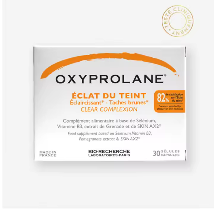 BIO RECHERCHE OXIPROLANE COMPLEXIÓN RADIANTE 30 CÁPSULAS - Complemento Alimenticio para Piel Luminosa y Uniforme - 1
