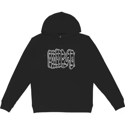 Sudadera AndFeelings Stack Hoodie Black AFD5HDBLK - 1