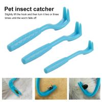 Set De 3 Pinzas Para Eliminar Pulgas Y Gusanos Para Mascotas Prácticas Y Seguras Para Perros Y Gatos Herramientas De Gabinete Para El Cuidado De Los Animales - details 3