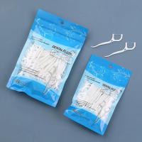 100Pcs Palillos De Dientes Interdentales Cuidado Oral Higiene Dental Flosser Picks Plástico No Eléctricos Sin Olor - details 1