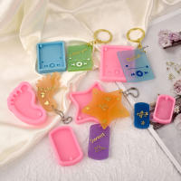 Molde De Silicona En Forma De Clavija Para Colgantes Joyería Hecho a Medida Para Artesanía Y Resina Herramienta Para Creación De Joyas - details 3