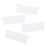 Juego De 10 Placas De Base Plásticas Para Cierres De Ventanas Accesorios Duraderos Para Cortinas Y Slats Peso Inferior Vertical - details 7