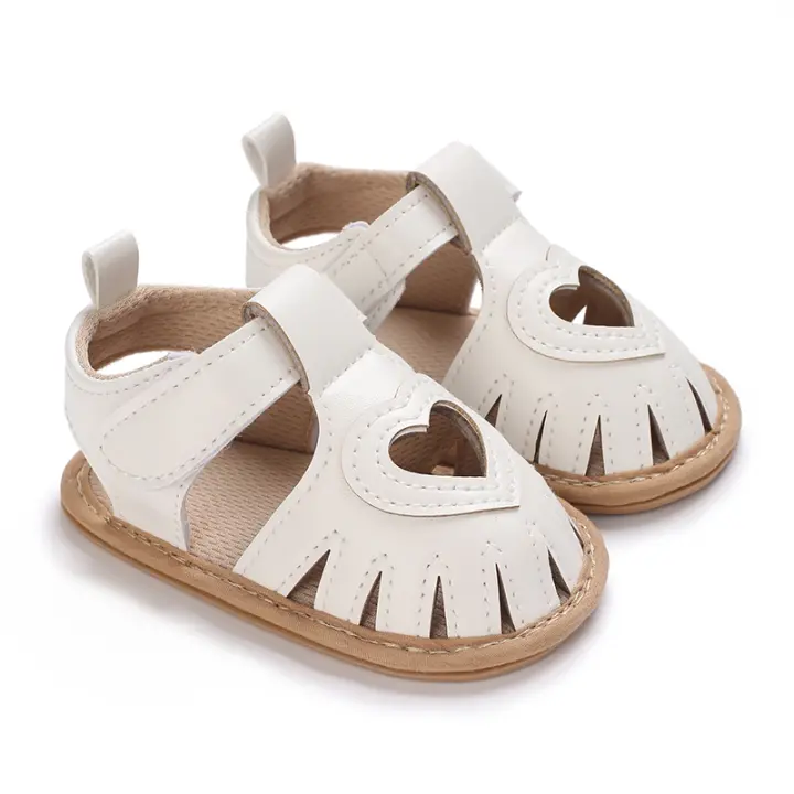 Sandalias De Verano Para Bebés Transpirables Y Antideslizantes Con Suela De Goma Zapatos De Caminar Para Niñas Estilo Nueva Moda - 1