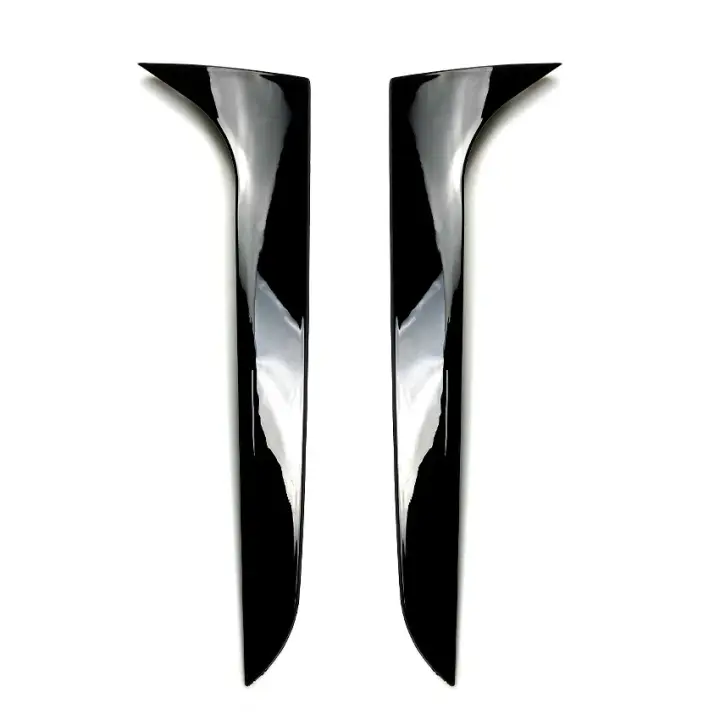 Ala Lateral Negra Brillante Para Audi A4 B8 Allroad Avant 2009-2016 Spoiler Trasero Del Coche Accesorio De Automóvil - 1