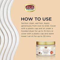 CasaSofia- African Pride - Moisture Miracle - Mascarilla para cabello activada por calor, desintoxica y suaviza, 340g - details 4
