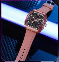 Reloj De Pulsera Digital Analógico SMAEL Para Hombre Con Pantalla Dual Cronógrafo Resistente Al Agua Y Luz LED Correa De Silicona Estilo Casual - details 21