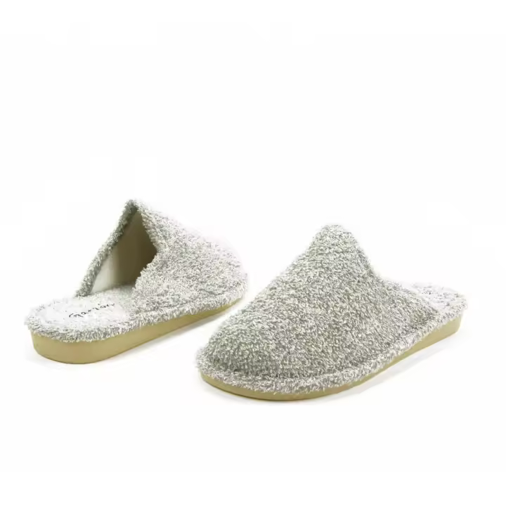 Garzón mod. P451 zapatilla casa para mujer en toalla rizo, sin cordones - 1