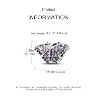 Encantadores Colgantes De Animales De Plata Para Mujer Joyería De Pulsera Y Collar Forma Irregular Sin Certificación - details 121