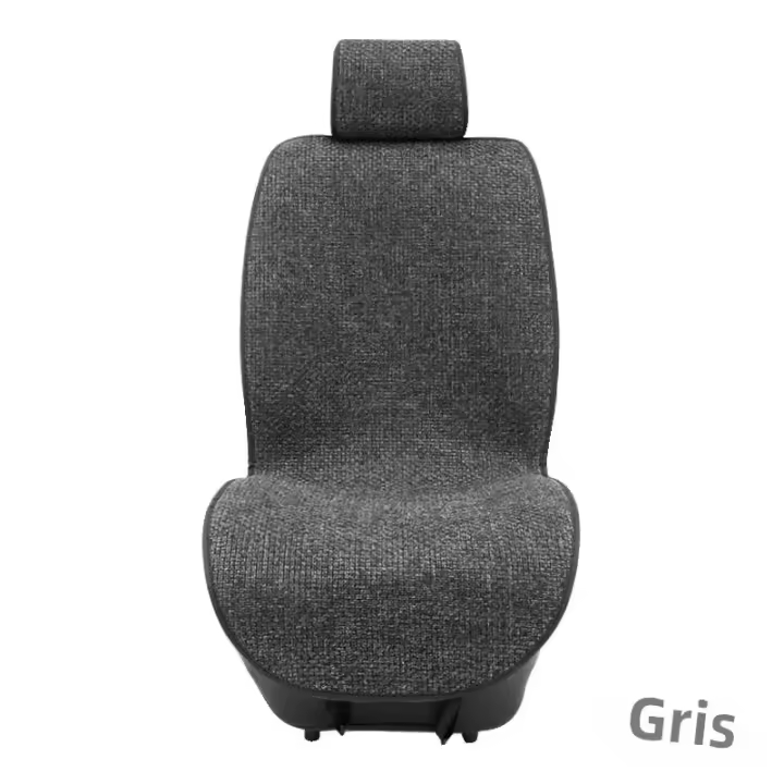 SEAMETAL Fundas Para Asientos De Coche Universal De Lino Anti Deslizamiento Protección Transpirable Para SUV Sedán Camión Pickup - 1