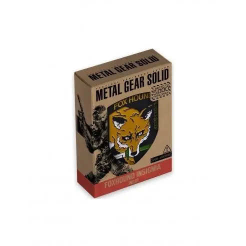Metal Gear Solid Foxhound Insignia Edición Limitada Lingote - 1