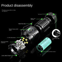 Linterna Portátil Recargable USB Con 8 * XPG Bolas Luz LED De Alta Potencia Con Imán En La Punta Y Clip Torcha Impermeable Mini Lámpara De Iluminación - details 11