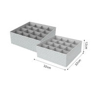 6 a 16 Cajones Cesta Organizador Armario Organizador Ropa de Tela Cajas Almacenamiento Plegable Para Almacenar Jeans,Suéter,Camisetas, Organizador Armario Ropa Separadores De Cajones - details 2