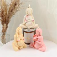 Molde De Vela De Silicona 3D De Mujer Embarazada Y Niño Estatua De Madre Tierra Para Arte Corporal DIY Decoración Del Hogar Regalo Personalizado - details 2