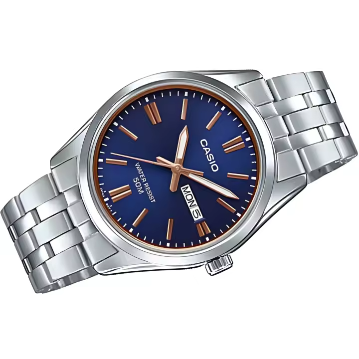 Reloj Casio mtp-1335d-2a2 correa de acero 50m water resist - 1